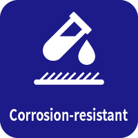 Corrosion-resistant flooring for cleanroom environments