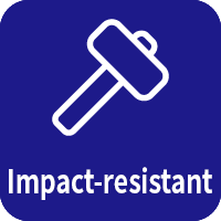 Impact-resistant flooring for laboratory facilities