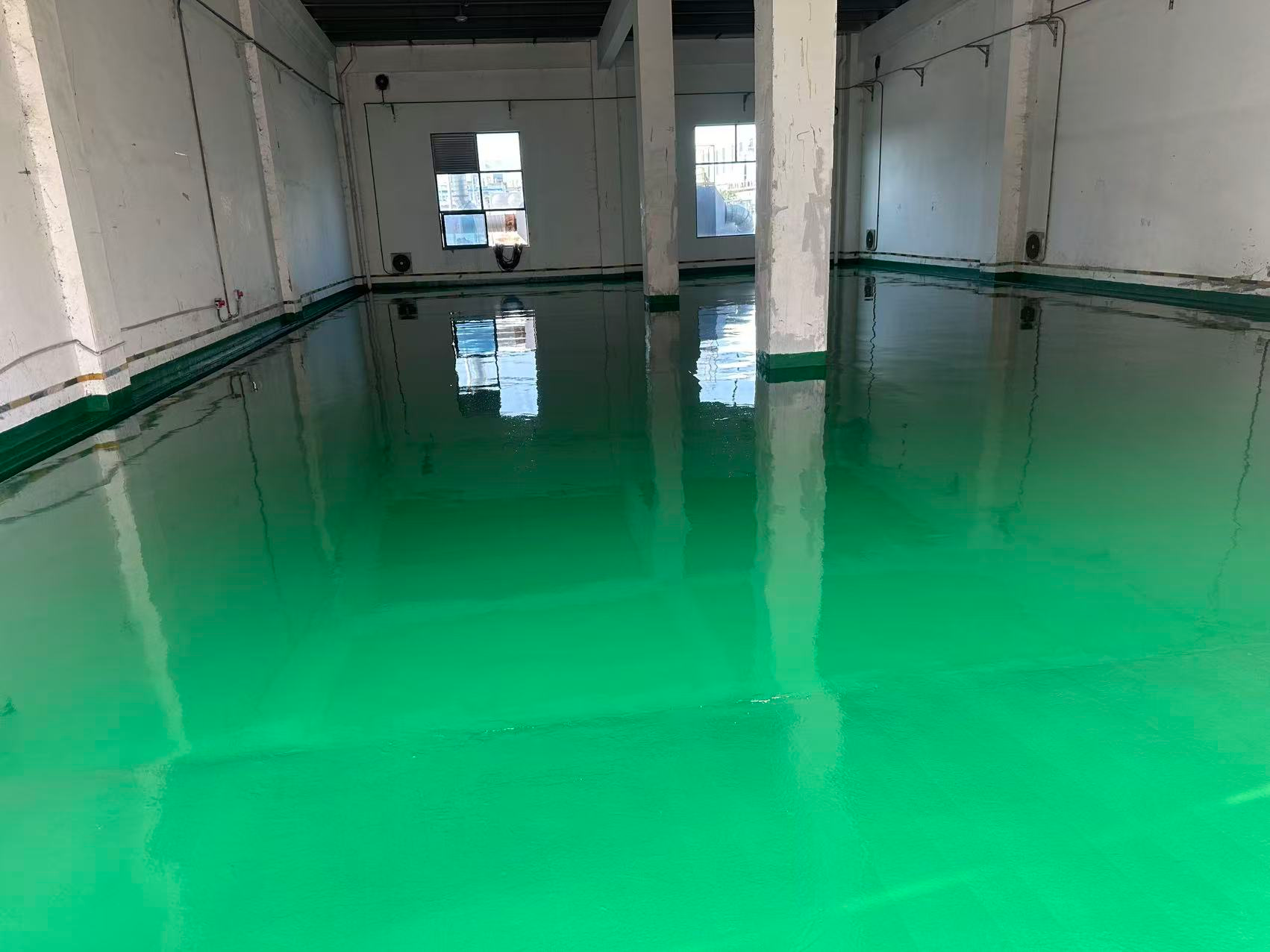 Industrial Anti-Corrosion Flooring at Luxshare Precision Technology