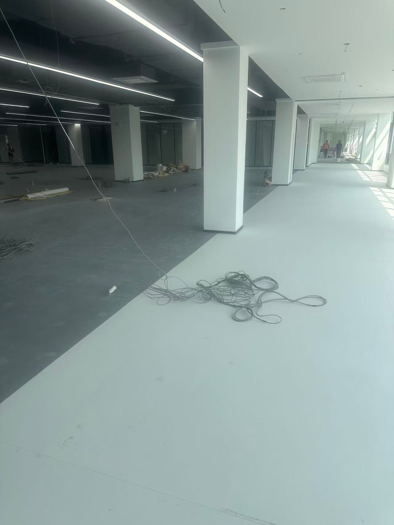 Luxshare Intelligent Manufacturing PVC Anti-Static Sheet Flooring Project