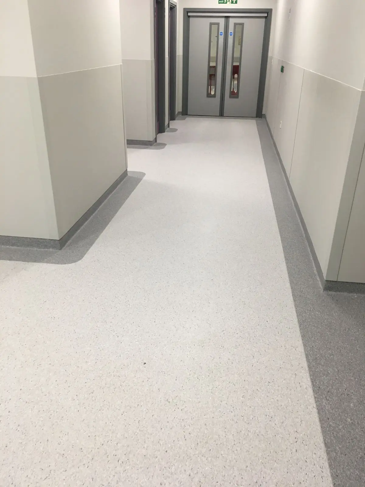Polyurethane PU flooring in modern commercial and public spaces