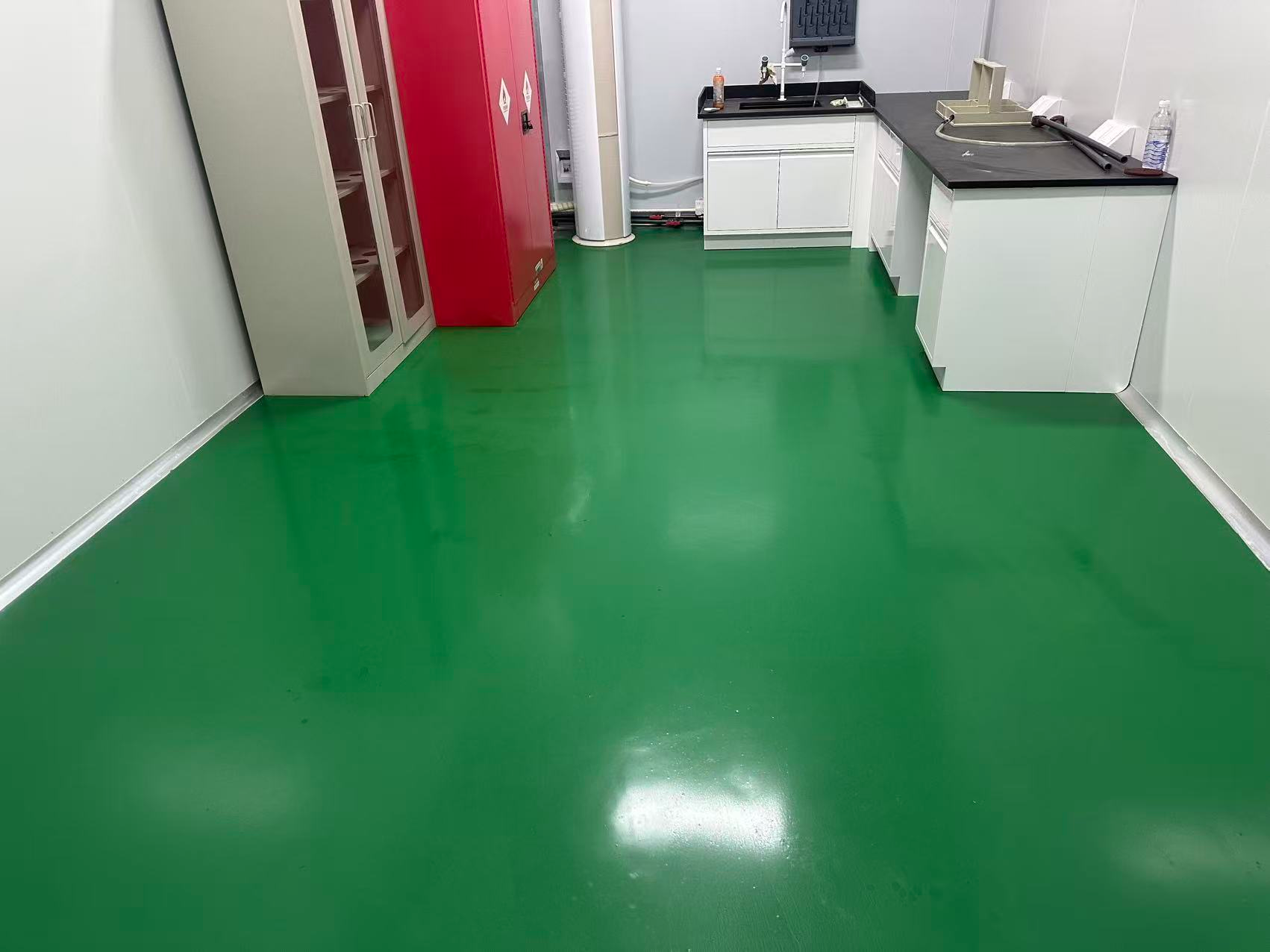 Dự án sàn Epoxy chống ăn mòn Rida Intelligent Manufacturing Technology