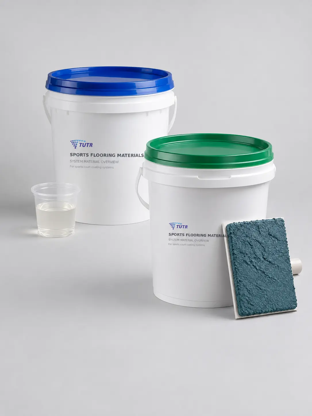 TUTR Sports Flooring System materials