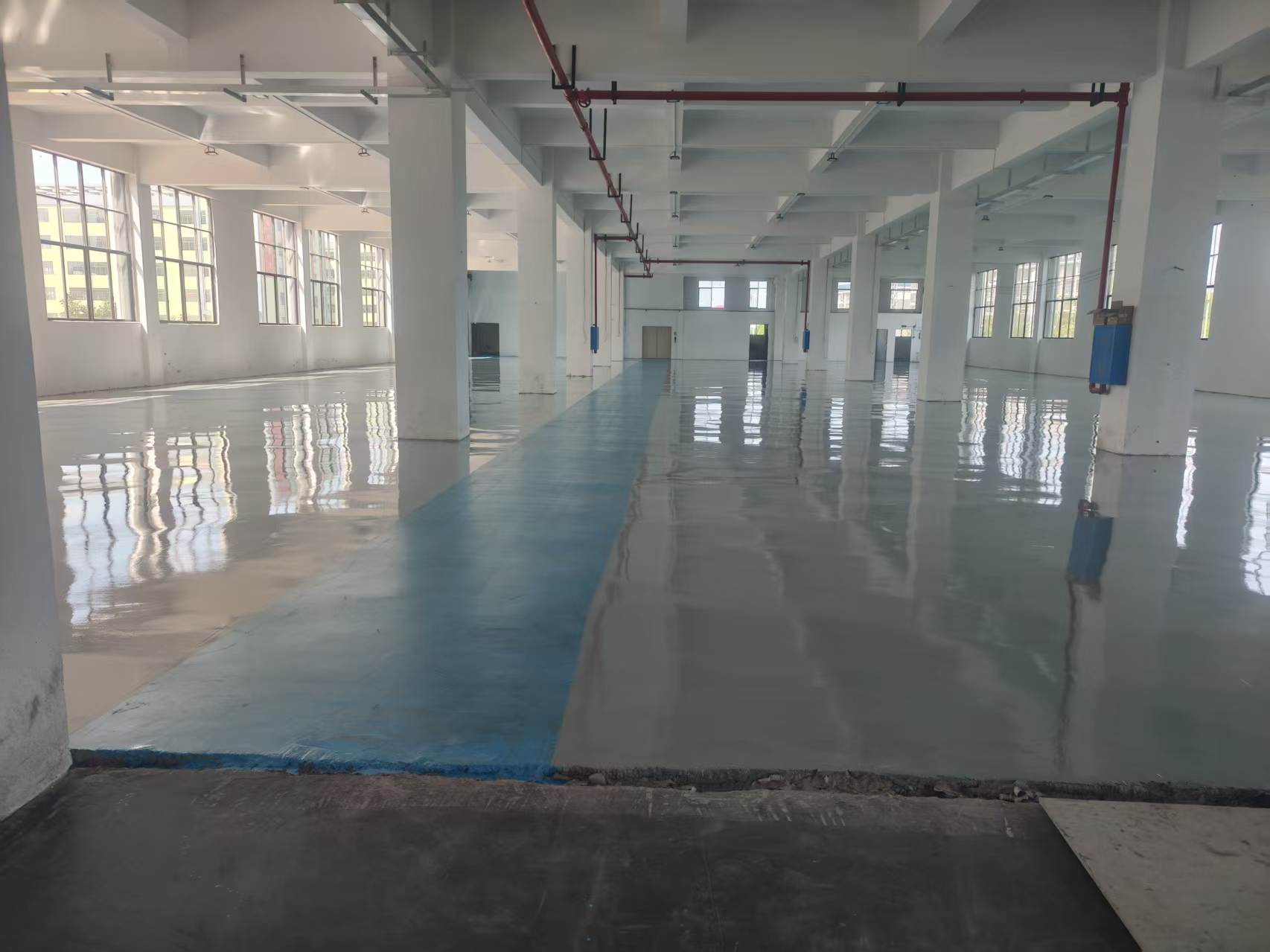 Epoxy Wear-Resistant Flooring in Health Equipment Production Area
