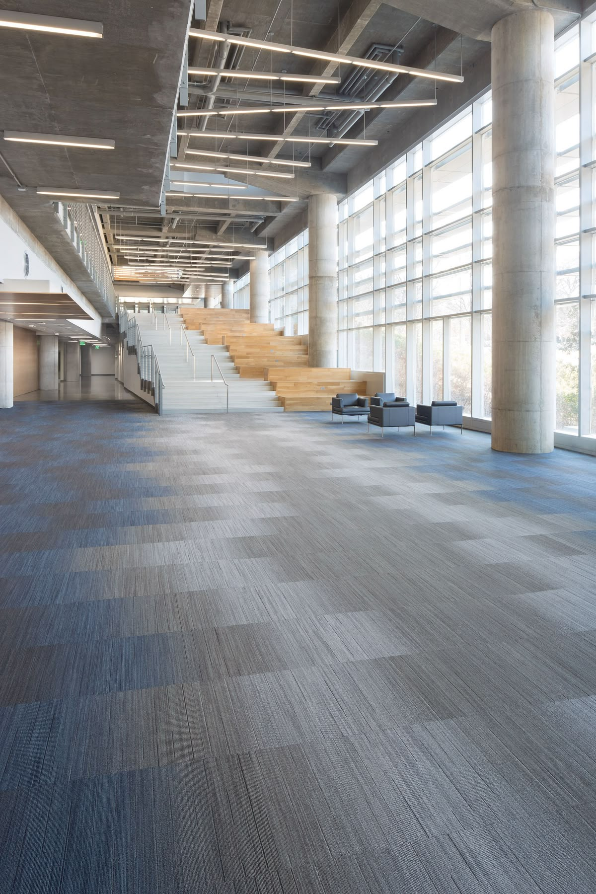 Commercial office flooring solution