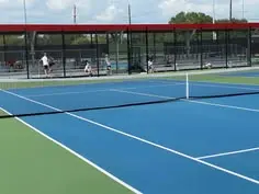 Sports flooring application in courts and school sports areas